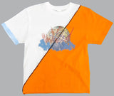 Hinatazaka46 DASADA Reverse Bicolor T-Shirt Orange Free Size Hinatazaka46 x DASADA Character apparel [USED]