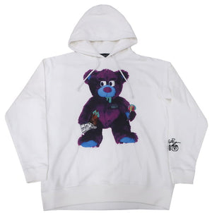 Nobuhiko Okamoto BEAR PARKA Hoodie White Free Size Nobuhiko Okamoto x MILK BOY MILK / MILK BOY Shinjuku Store Complete Make-to-order Limited Character apparel [USED]