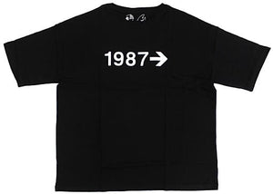 Spitz 1987 - Big T-Shirt Black SPITZ ON-LINE MEMBERS Road & Sky Group ON-LINE STORE Made to Order Limited Character apparel [USED]