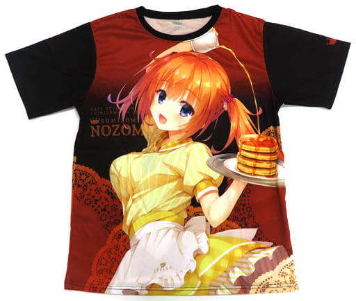 Sumizome Nozomi Cafe Stella to Shinigami no Chou Full Print T-Shirt Full Color Free Size C98 Limited Character apparel [USED]