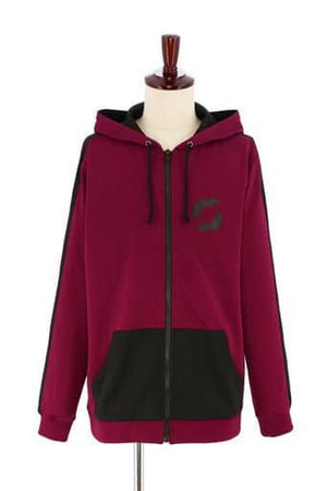 Inarizaki High School Volleyball Club Image Hoodie Wine Red L Size Haikyu !! TO THE TOP Character apparel [USED]