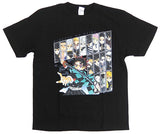 Kisatsu Demon Slayer: Kimetsu no Yaiba T-shirt Black Size: L Commemorating The Completion of The Series Digital Version Limited to Weekly Shonen Jump Subscribers Service For All Applicants Part 9 Character apparel [USED]