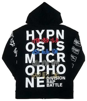 Logo Design Hoodie Black XL Size Hypnosis Mic: Division Rap Battle Character apparel [USED]