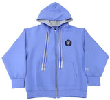 Octavinelle Dormitory Hoodie Light Blue Free Size Disney: Twisted-Wonderland Character apparel [USED]