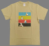 4 Parson Ver ED T-shirt Light Beige M Size Jujutsu Kaisen x ZOZOTOWN Character apparel [USED]