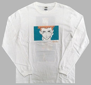 Itadori Yuji ED Long T-shirt White M Size Jujutsu Kaisen x ZOZOTOWN Character apparel [USED]