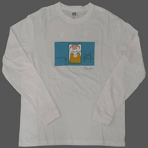 4 People Ver ED Long T-Shirt White S Size Jujutsu Kaisen x ZOZOTOWN Character apparel [USED]