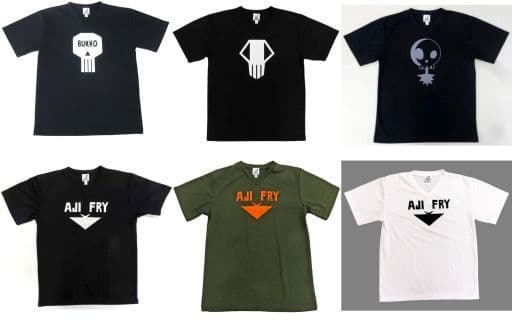 My Hero Academia Katsuki Bakugou T-Shirt Collection My Hero Academia Exhibition Drawing Smash Limited All 6 Types Set Character apparel [USED]