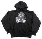 Retoruto Reto Kuma Hoodie Black Lady's Size Character apparel [USED]