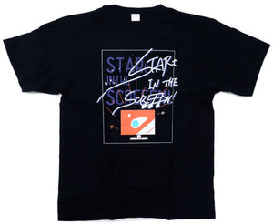 Hoshimachi Suisei Vtuber Hololive Newly Drawn T-Shirt Black Free Size 500,000 People Commemorative Live Limited Character apparel [USED]