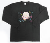 Momosuzu Nene Long Sleeve T-shirt Black XL Size Virtual YouTuber Hololive 5th Generation Village Vanguard Online Store Limited Character apparel [USED]