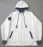 Yukikaze's Hoodie White L Size Kantai Collection Character apparel [USED]