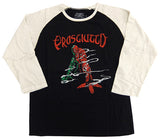 Prosciutto T-shirt Black XL Size ultra-violence x Golden Wind Character apparel [USED]