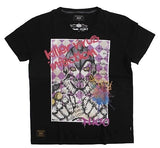 Purple Haze T-shirt Black 2 M Size Golden Wind x glamb Character apparel [USED]