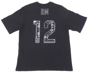 RM BTS / BTS TEAM BTS Tee T-shirt Black S Size BTS POP UP: HOUSE OF BTS Korea / Tokyo Limited Character apparel [USED]