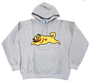 Apo Hoodie Gray L Size Space Brothers x ICECREAM Character apparel [USED]