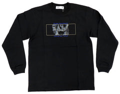 Hoshimachi Suisei Vtuber Hololive X Converse Tokyo Long T-Shirt Black Free Size Character apparel [USED]