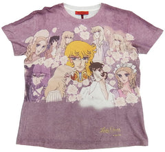 The Rose of Versailles X Max & Co. Lady Oscar Printed T-Shirt Multicolor Size: L Character apparel [USED]
