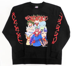 Princess Mononoke Long T-Shirt Black Red Nancysnake Studio Ghibli X Hot Topic Apparel Collection Harajuku Collective Limited Character apparel [USED]