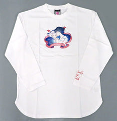 Howl Sophie Howl's Moving Castle Long T-Shirt White Pink Meeco Studio Ghibli X Hot Topic Apparel Collection Harajuku Collective Limited Character apparel [USED]