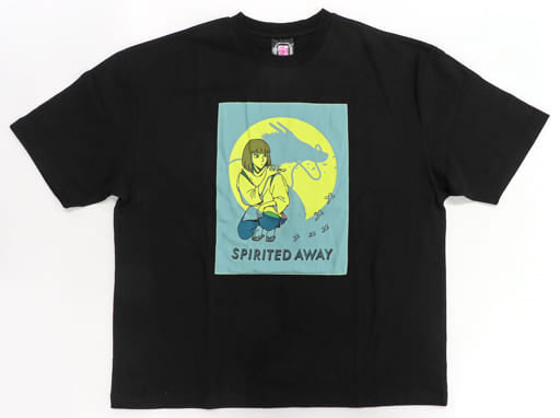 Qi Bai Spirited Away T-shirt Black Shoko Nagamine Studio Ghibli X Hot Topic Apparel Collection Harajuku Collective Limited Character apparel [USED]