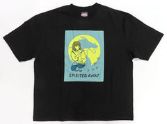 Qi Bai Spirited Away T-shirt Black Shoko Nagamine Studio Ghibli X Hot Topic Apparel Collection Harajuku Collective Limited Character apparel [USED]