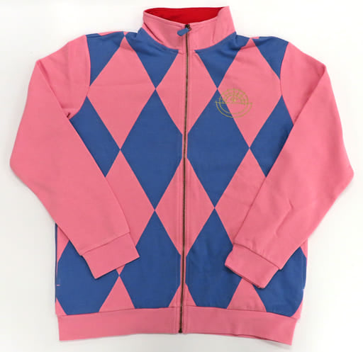 Howl's Moving Castle Zip Sweatshirt Pink Sky Blue Size M Apparel Collection Harajuku Collective Limited Character apparel [USED]
