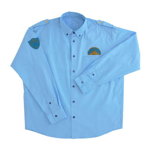Furuya Rei Detective Conan: Police Academy Arc Wild Police Story Character Design Shirt Blue Size M Character apparel [USED]