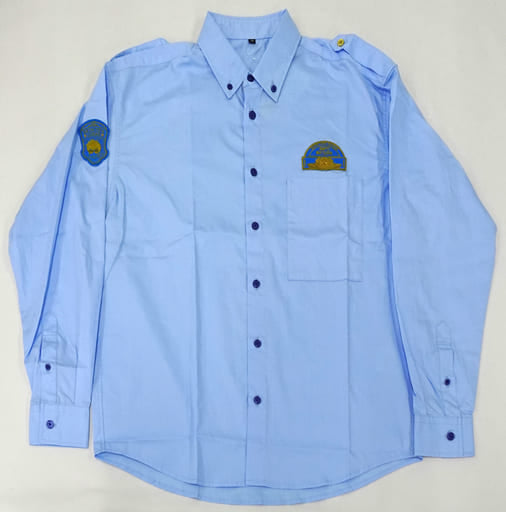 Jinpei Matsuda Detective Conan: Police Academy Arc Wild Police Story Character Design Shirt Blue Size M Character apparel [USED]