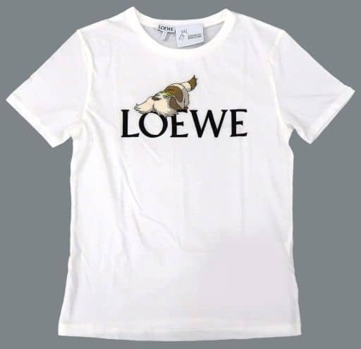 Heen Loewe X Howl's Moving Castle T-shirt White S Size T-shirt [USED]