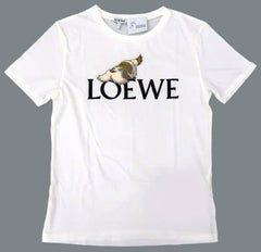 Heen Loewe X Howl's Moving Castle T-shirt White S Size T-shirt [USED]