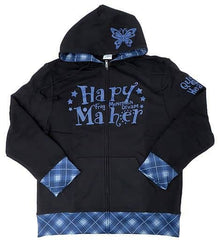 Arisu Toriumi Reprint & Improved Ver. Hapymaher Hoodie New Color Model Black Navy XL Size T-shirt [USED]