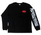 Akira Long T-Shirt Black S Size Akira Art of Wall Katsuhiro Otomokosuke Kawamura Akira Art Exhibition Limited T-shirt [USED]