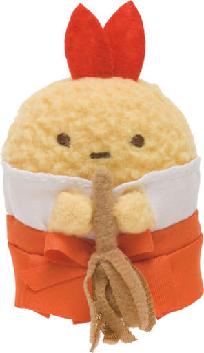 Ebifurai no Sippo Ebi Miko Tenori Mini Plush Sumikko Gurashi Plush Toys [USED]