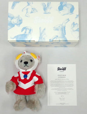 With Box Ultraman Teddy Bear STEIFF x Ultraman Plush Toys [USED]