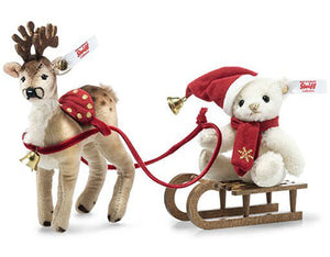 Christmas Sleigh Set Plush Toys [USED]