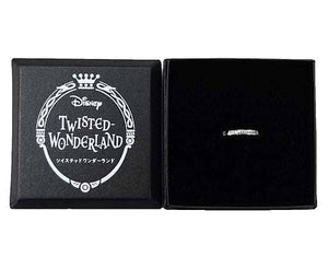 Diasomnia Dormitory Message Ring Size 5 Silver Disney: Twisted-Wonderland x U-TREASURE Ring [USED]