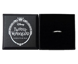 Diasomnia Dormitory Message Ring Size 12 Silver Disney: Twisted-Wonderland x U-TREASURE Ring [USED]