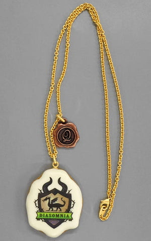 Diasomnia Dormitory Sugar Cookie Necklace Q-pot. x Disney: Twisted-Wonderland Necklace [USED]