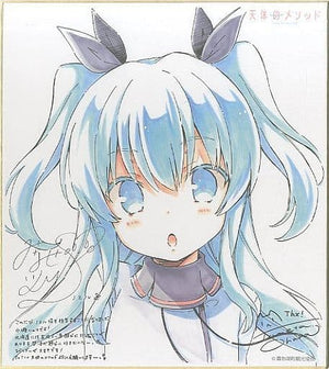 Noel Ohara Tometa Newly Drawn Shikishi with Duplicate Signed Tentai no Method Pre-screening Distribution Item Shikishi [USED]