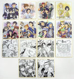 Gatheing Shikishi Set 14 Set Ichiban Kuji The iDOLM@STER Side M -FIRST LIVE ENCORE!!- Double Chance Campaign Shikishi [USED]