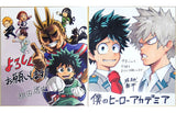 Newly Drawn Duplicate Shikishi 2 Set Comic My Hero Academia Volume 8 & My Hero Academia Smash !! Volume 1 Comic Simultaneous Release Commemorative Duplicate Sign Shikishi Present Campaign Winning Items Shikishi [USED]