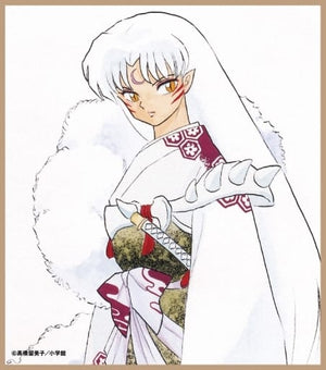 Sesshomaru Inuyasha Takahashi Rumiko Mini Shikishi Collection Shikishi [USED]