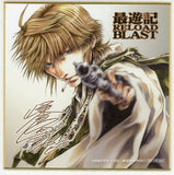 Genjo Sanzo Minekura Kazuya Sensei Newly Drawn Pre-broadcast Countdown Duplicate Shikishi Blu-ray/DVD Saiyuki RELOAD BLAST Volume 1 Animate Early Reservation Campaign Shikishi [USED]