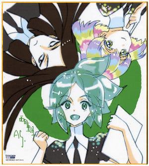 Gathering Duplicate Autographed Shikishi Blu-ray/DVD Land of the Lustrous TSUTAYA Whole Volume Purchase Bonus Shikishi [USED]