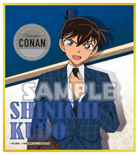 Shinichi Kudo Detective Conan Trading Mini Shikishi Shikishi [USED]