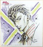 Yoshikage Kira Animation Newly Drawn Duplicate Shikishi Blu-ray/DVD JoJo's Bizarre Adventure Part 4 Diamond is Unbreakable Vol.9-Vol.13 HMV Purchase Bonus Shikishi [USED]