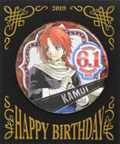 Kamui Gintama Birthday Tin Badge 2019 Can Badge [USED]