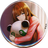 Kurisu Makise Nightwear Steins;Gate Alarm Timepiece of Timed Harmony Webkuji Prize F-2 Can Badge [USED]