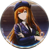 Kurisu Makise Police Steins;Gate Alarm Timepiece of Timed Harmony Webkuji Prize F-3 Can Badge [USED]